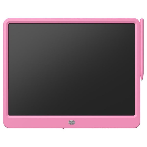 LCD-kirjoitustaulutietokone 15 tuumaa värikäs näytön piirustusalus, Doodle- ja kirjoitustaulut lapsille Pink