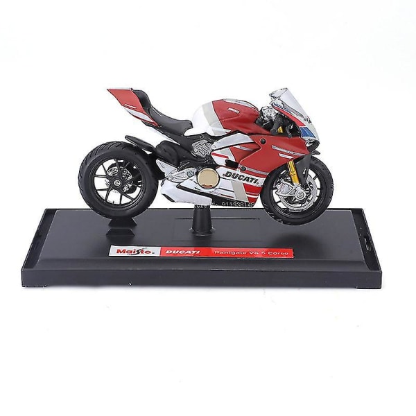 Hhcx-maisto Ducati Panigale V4 S Corse 1:18 Skala Legering Motorsykkel Diecast Model Samlerobjekt Gaveleketøy 1199 Superleggera