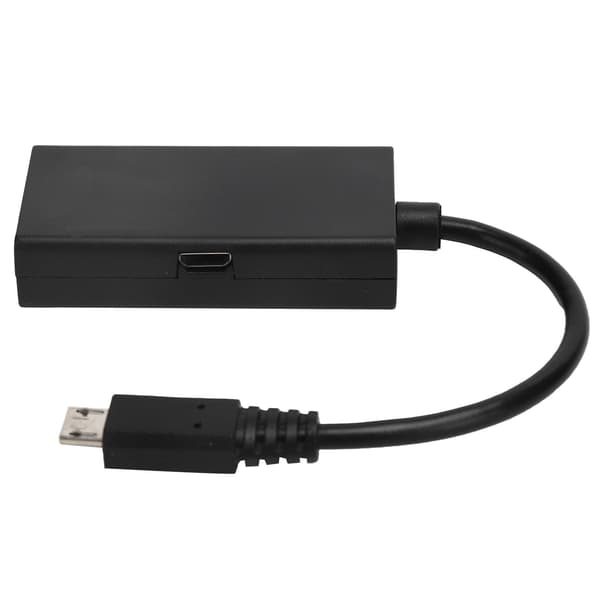 HD Video Display Adapter Kabel Sort Micro USB 1080P Oplader til Telefon til Projektor