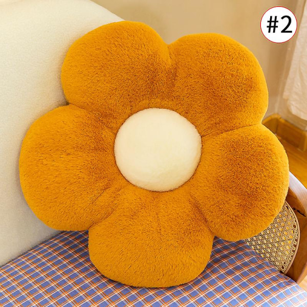 Ins Sofa Blomsterputer Ultra Myk Utstoppet Kontorstolpute Soverom Myk Elastisk gulvpute Stueinnredning Pillow s2 50x50cm