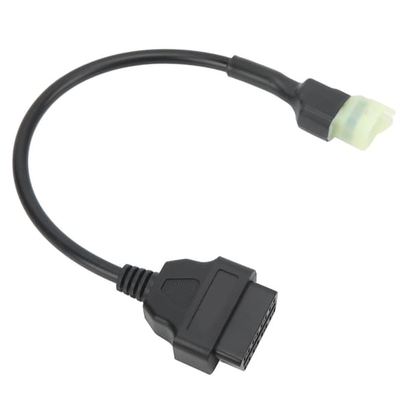 OBD2 16-pin til 4-pin Diagnostisk Adapter OBD Kode Scanner Stik Kabel Understøtter K-Line til Motorcykler