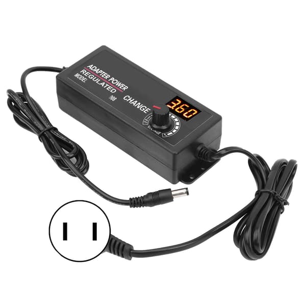 3‑24v3a Säädettävä säädelty sovitin 72W DC-tehonsäädinsovitin AC110~240V US-pistoke