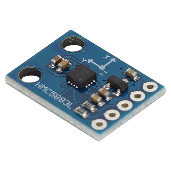 HMC5883L Kalibreringsfri Modul Elektronisk Kompass Modul Triaxiell Magnetfältsensor
