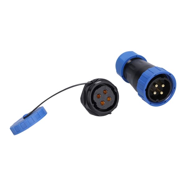 Vanntett Plug Socket Bakmutter Aviation Strømkontakt Industriell Adapter 250V 45A LP284 Pin