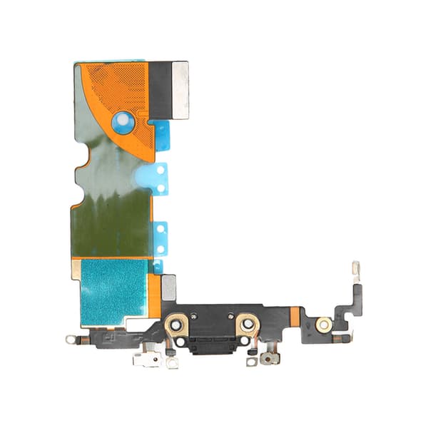 USB Lade Flex Kabel Telefon Ladeport Kobling Flex Kabel Erstatning for IPhone 8 Reparasjon Hvit