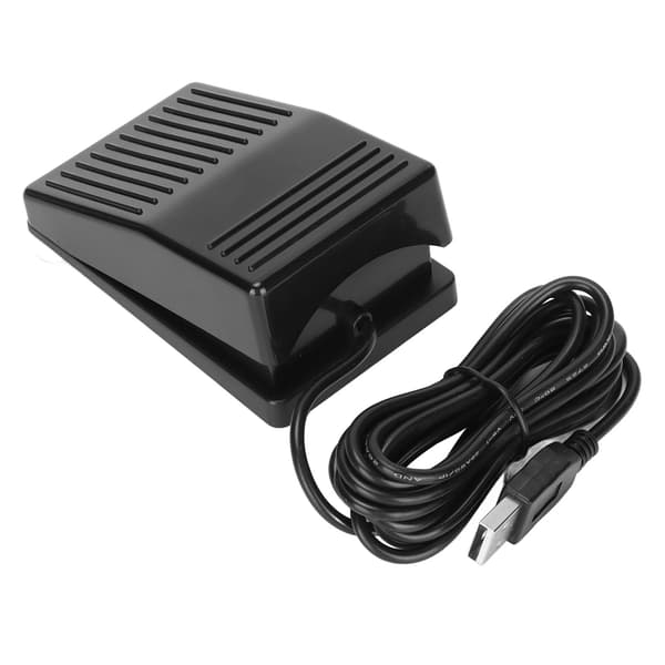 Multifunksjonell USB fotpedal med 2m kabel for datamaskin