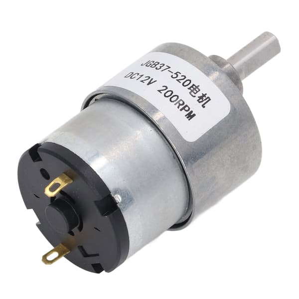 DC 12V Gearmotor 200RPM Hall Encoder Hastighedsreduktion til Robotudstyr