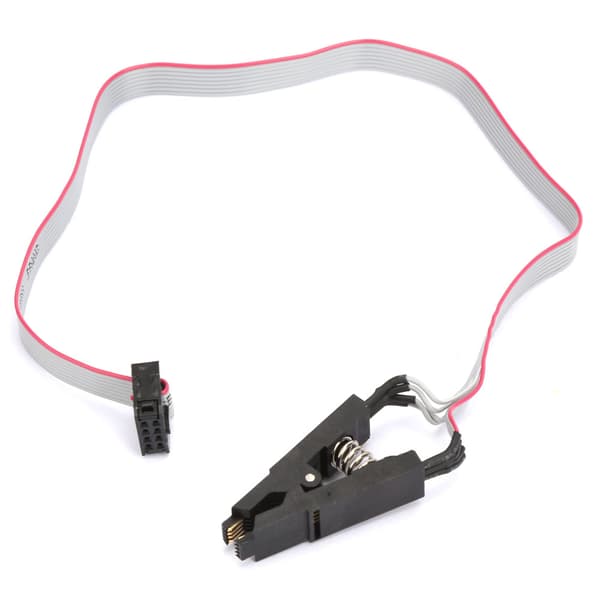 SOIC8 SOP8 Flash-siru IC-testikiinnikeohjelmointipistokkeen sovitinlevykaapeli