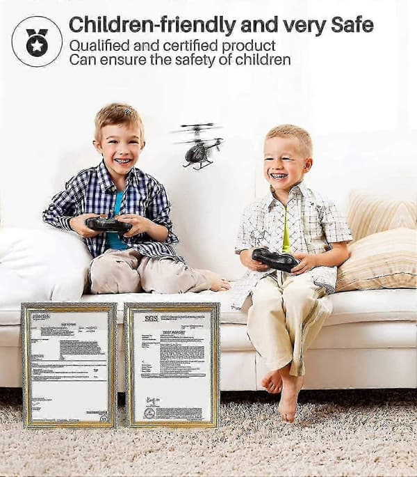 【BQ】Minihelikopter med høydehold for innendørs RC-flyging