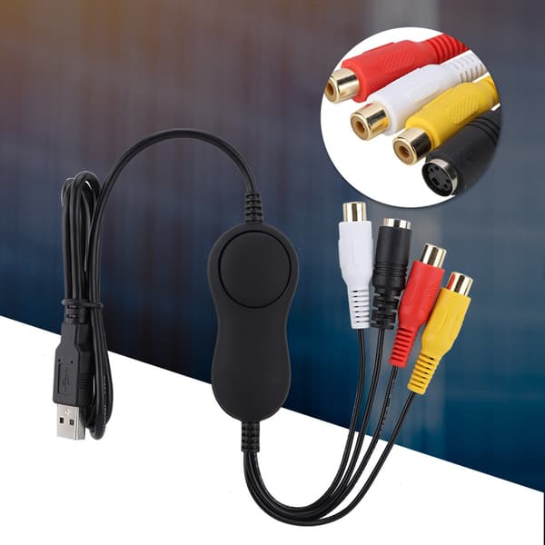 Analog Video Grabber HD-opptaker for Windows/Linux - USB2.0 UVC Video Capture Card