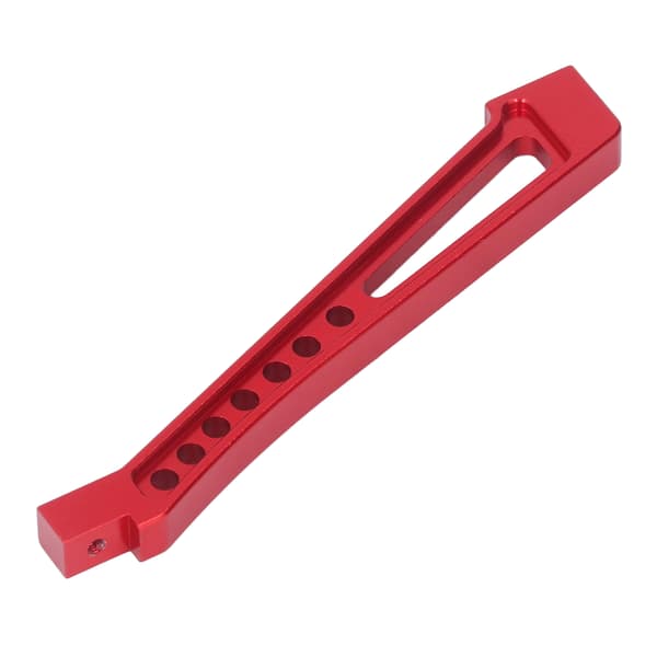 Aluminiumslegering Front Chassis Brace 8,7 cm Længde Holdbart RC Tilbehør til ARRMA 1:7 1:8 Rød
