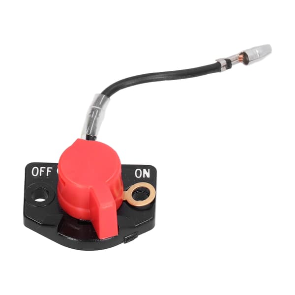 EY20 Flameout Switch Motorstopkontakt Tilbehør til EY20 Dieselmotor Sort og Rød