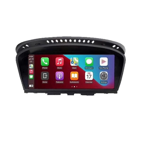 【BQ】8,8-tommers trådløs CarPlay Android Auto Bil Multimedia Kompatibel med 3 5-serien E60 E61 E90 E92 Navigasjon Bil-WELLNGS