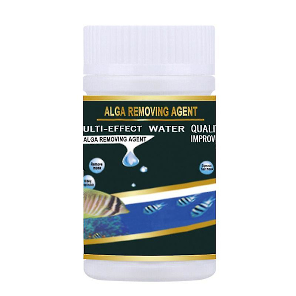 Aquarium Moss Remover Tabletter för att avlägsna alger Akvariumrengöringstillbehör för akvarium 100pcs