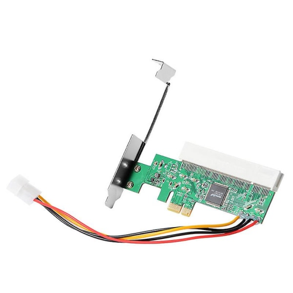 Nytt PCI Express PCI-E till PCI-adapterkort Asmedia 1083 Chipset Green AC385