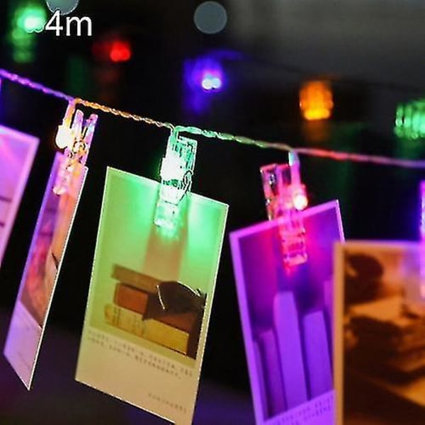 4m Photo Clip Led Fy String