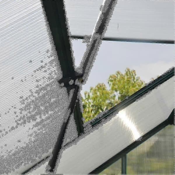 Automatisk vinduesåbner til drivhus, vinduesventilationsåbner, robust automatisk ventilationsåbner til drivhus USA, 1 stk, sort - L