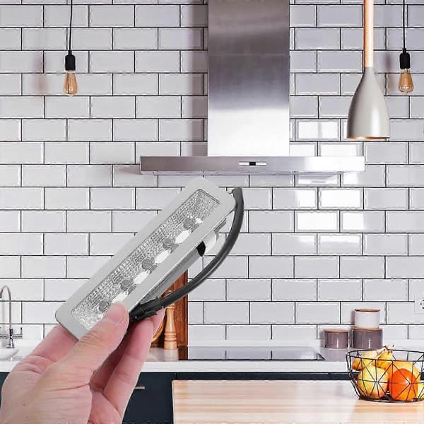 Rektangulær LED-lampe til emhættebelysning Erstatningslampe Rektangulært lysværktøj til emhætter