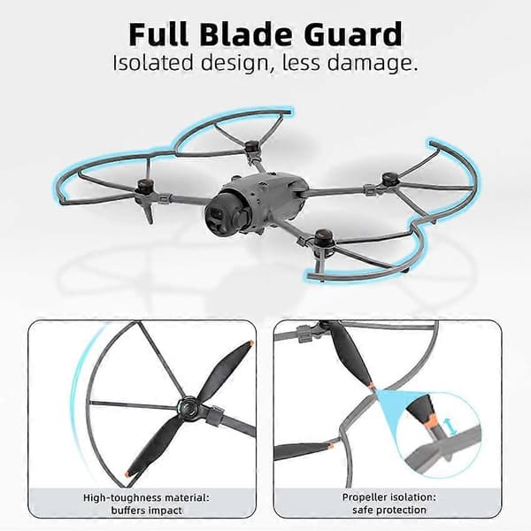 【BQ】Til DJI MAVIC 4 PRO Drone Paddle Beskyttelse Propelbeskyttelse Kollisionsbeskyttelse