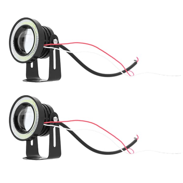 Universal 2,5 tommers frontlykt - Vanntett, 1200LM LED, hvitt lys