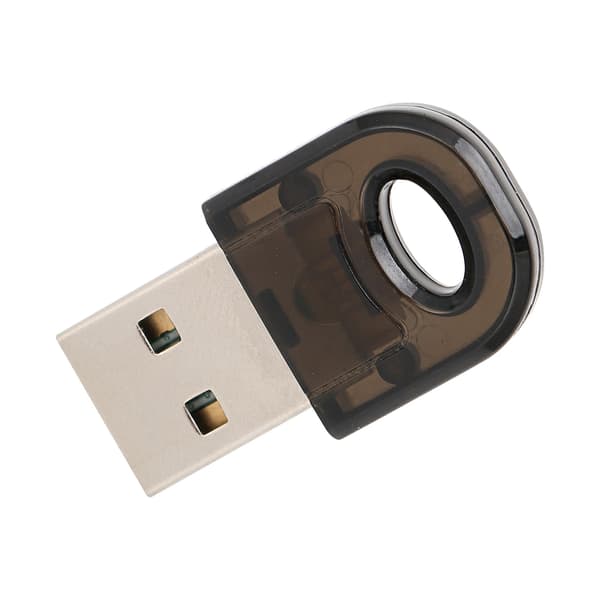 Bluetooth 5.0 USB-adapter - høyhastighet 3 Mbps, importert RTL8761B-chip, svart, med CD for datamaskin