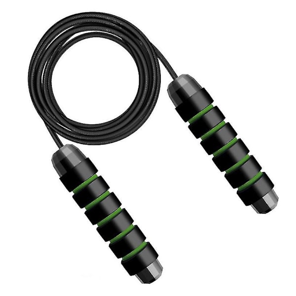 Hoppetau Hoppe-fri med kulelager Hurtighastighetstau med justerbar black green