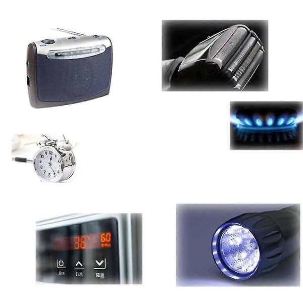 【BQ】USB 1 til 2 AA Batteri Strømforsyningskabel I stedet for 3 stk 1.5V AA LR6 Batterier