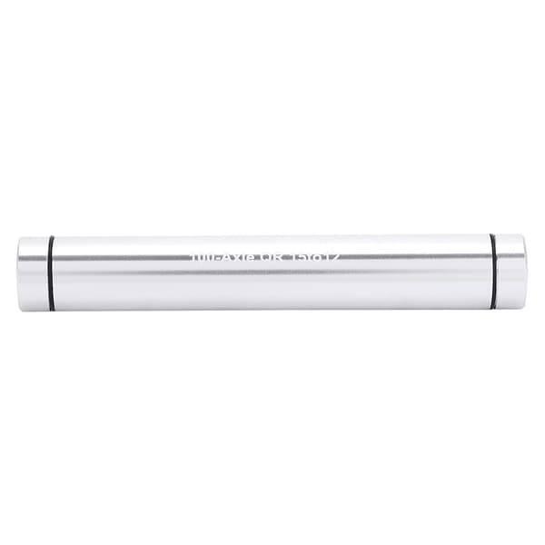 15 mm - 12 mm pikalukittava läpiakselisovitin, hopea