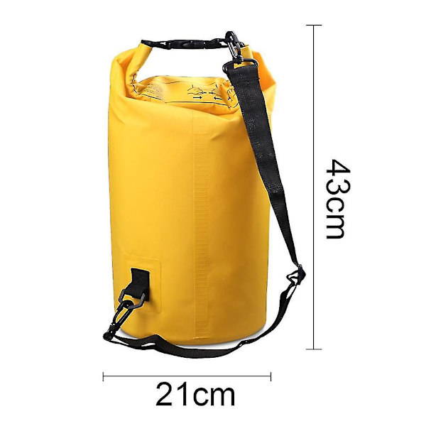 Pvc vattentät väska Bucket Bag Vattentät väska Beach Rafting