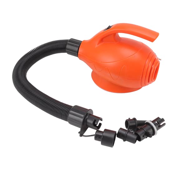 600W Högtrycks Elektrisk Luftpump för Uppblåsbar Båt Säng Pool Soffa 220-240V EU