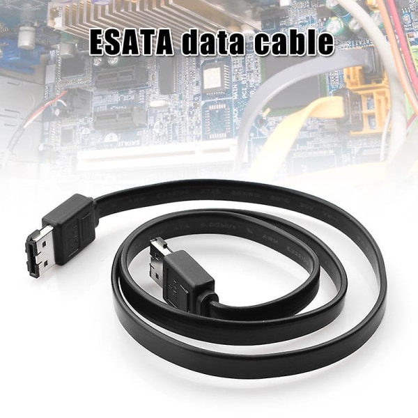 60 cm lång eSATA-kabel Extern seriell ATA/SATA/SATA2 skärmad sladd