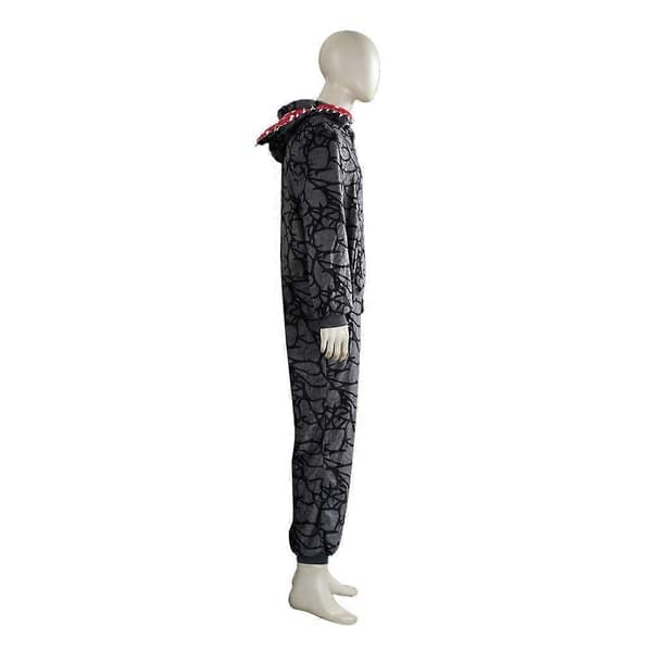 【BQ】Cosplay pyjamas efterår og vinter fortykket piratfisk kostume-S S