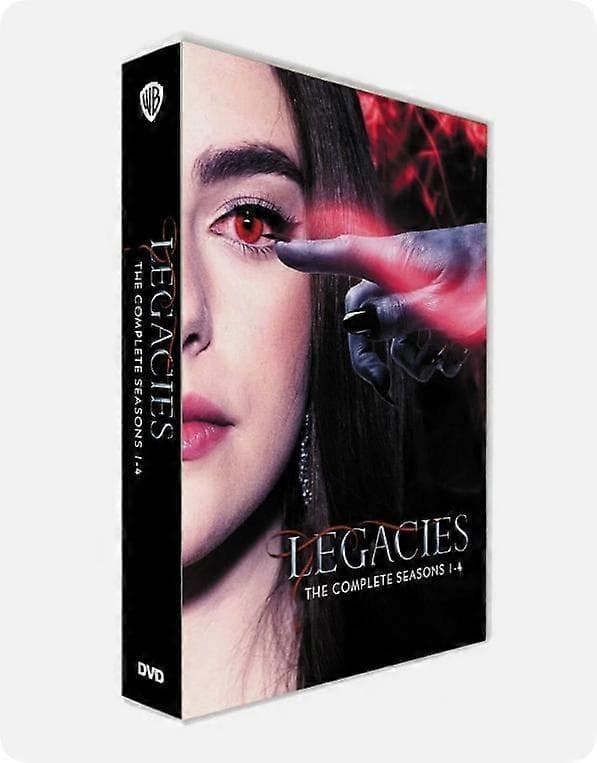 【BQ】Legacies: The Complete Series Sæson 1-4 (DVD, 13-disc sæt) engelsk version