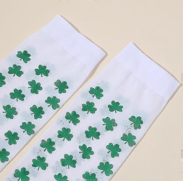 par St. Patrick's Day knæstrømper til kvinder