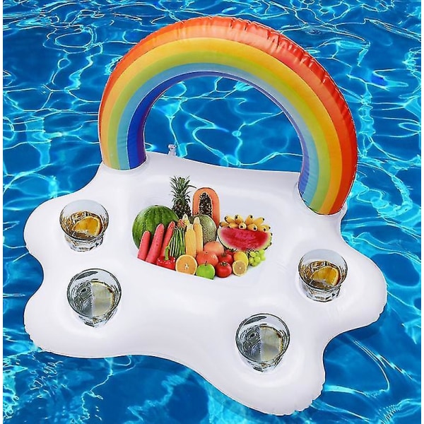 Uppblåsbar Pool Float Beer Drinking Cooler Bord