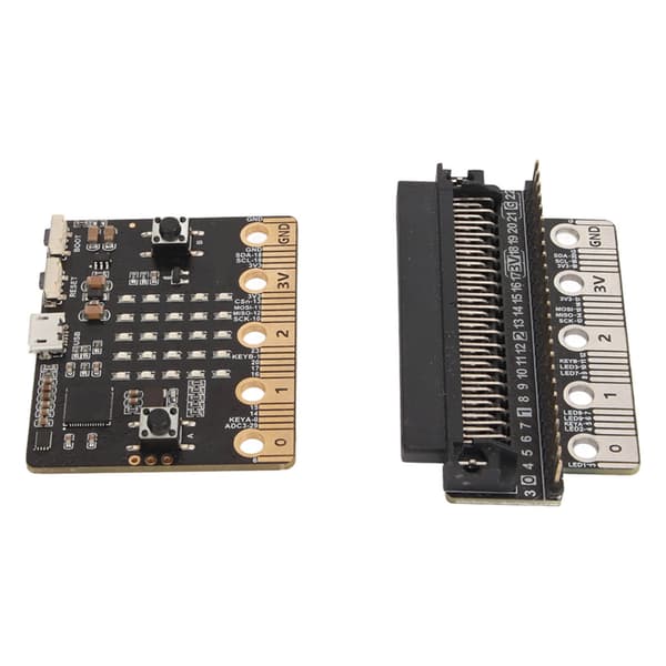 RP2040 Tiny Utviklingskort W25Q16 16M Flash 5X5 Dot LED Programmerbart RP2040 Bit-kort for Spillroboteksperiment