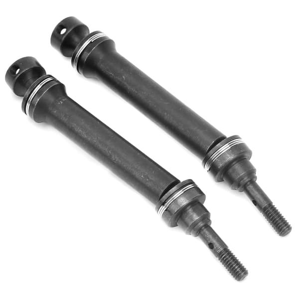 2 stk. forreste bageste stål spline drivaksel til Traxxas Mini E Revo Mini Summit 1 16 RC bil