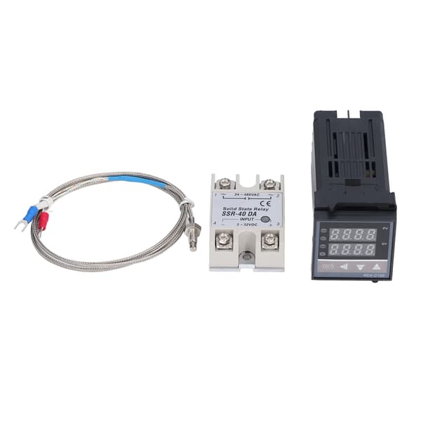 Temperaturkontroller PID Solid State Relé Temp Sensing Termoelement Digital Termostat