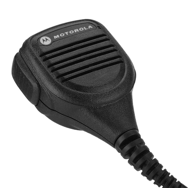 Hodetelefonuttak Walkie Talkie Håndmikrofon med stålbælteklips