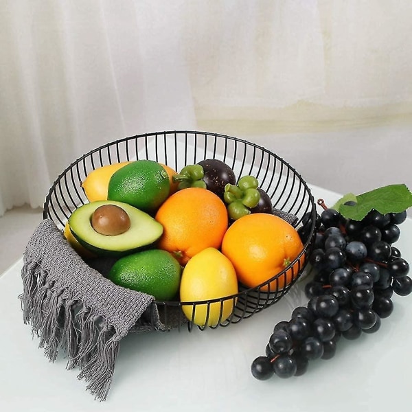 12 st konstgjorda citroner och limefrukter, falsk frukt Faux naturtrogen simulering citron för hemmet hus kök festdekoration