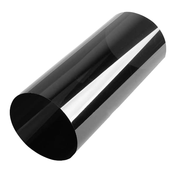 Bilsolfilm til Vindue - Gennemsigtig Sort UV-Beskyttelse Varmeisolering Solfilm 50cmx2m