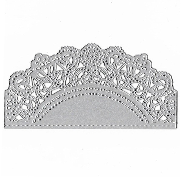 Blonder Blomster Cut Die Form Diy Scrapbog Prægning Papir Craft Punch Stencil