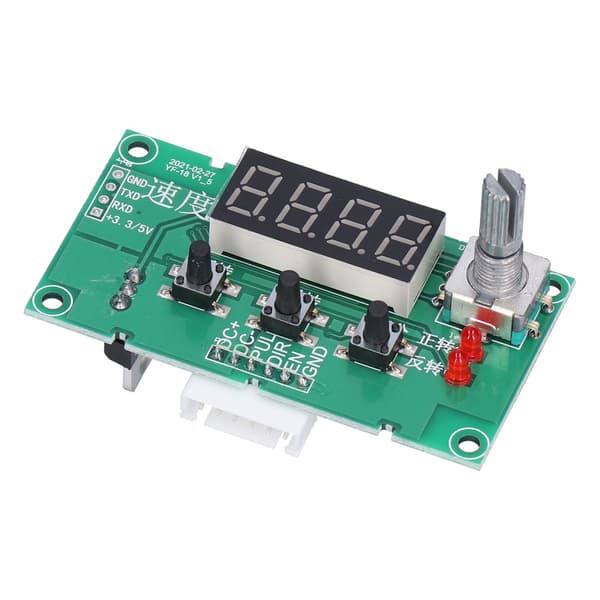 Stepper Motor Driver Board Stabil Hastighetskontrollermodul med Digitalt Display DC8‑24V