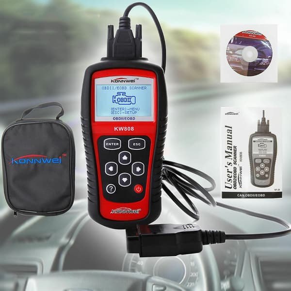 【BQ】Maxiscan Ms509 Kw808 Obd2 Obdii Eobd Bil Kodelæser Tester Diagnostik