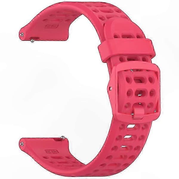 【BQ】Justerbar silikone urrem til Coros Pace 3, holdbar udskiftningsrem Red