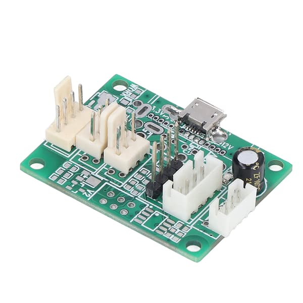 Fläkthubb Hastighetsregulator Splitter USB-Ingång Kabelsockel för Chassi Värmeavledning