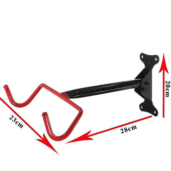 5m Shopheavyduty cykelvægophæng Cykelopbevaringsstativ Foldbar vægkrog # Wall-hanger-wh01