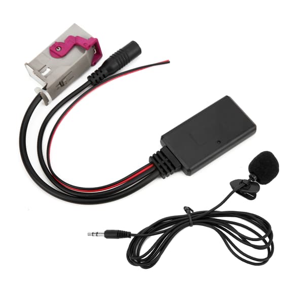 Bil Bluetooth-modul AUXIN-kabel Trådløs mikrofonadapter Erstatning for A3 A4 A6 A8 TT R8 RNSE 32Pin DC12V