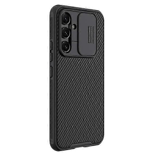 Black Mirror Pro Series Camshield PC-deksel til Galaxy A54 5G Black