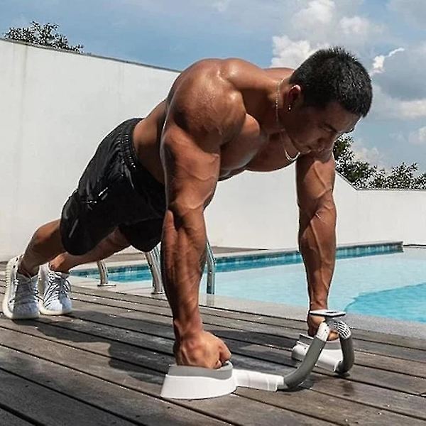 Planktrainers för magkärnor Styrketräning med timing LCD-skärm Plank Support Trainers Black